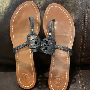 Tory Burch Mini Miller Navy Women Sandals